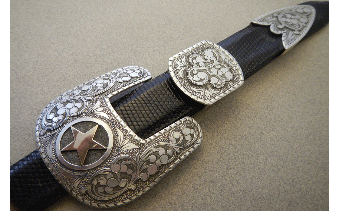 Lone Star Buckles by Edward Baird