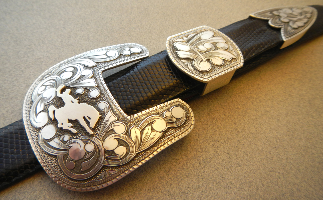 Cheyenne Series Belt Buckles by Edward Baird